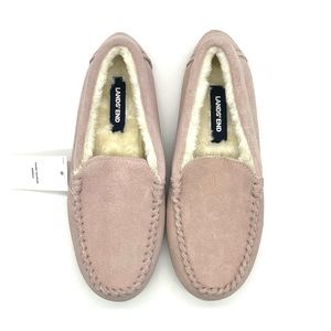 Lands’ End Mocassin Slippers